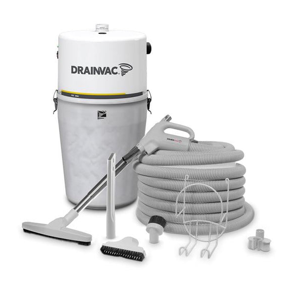Drainvac G2-008  Central Vacuum with 35' Deluxe Air Kit
